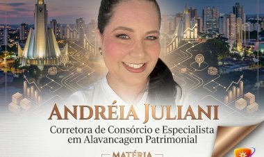 Andréia Juliani explica como o consórcio estratégico supera financiamentos tradicionais em Londrina