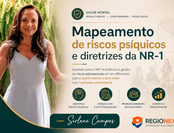 Mapeamento de riscos psíquicos e diretrizes da NR-1 ganham centralidade no setor produtivo de Campo Grande